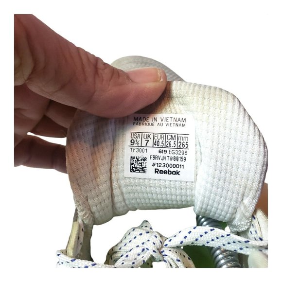 Reebok Cross Fit Nano W Size 9.5 Puddy/Grey ,Yellow And Green - Picture 7 of 8